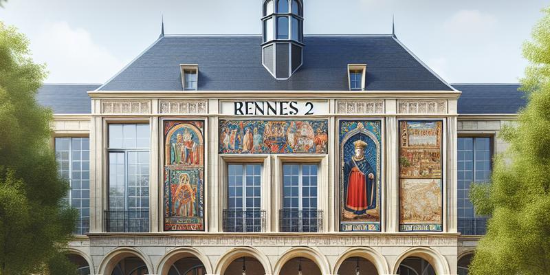Faculté d'Histoire de Rennes 2 : Le Programme Faculté d'Histoire de Rennes 2 : Le Programme