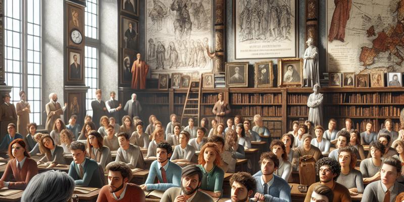 La Première Année de la Licence Histoire