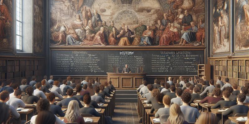 Les Cours de la Licence Histoire en Première Année Les Cours de la Licence Histoire en Première Année