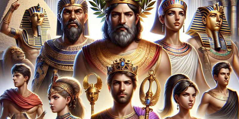 Les Grandes Figures de l'Antiquité : Rois, Pharaons et Empereurs Les Grandes Figures de l'Antiquité : Rois, Pharaons et Empereurs